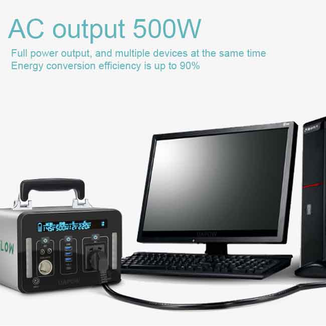 EMaxFlow EF500 Portable Power Station
