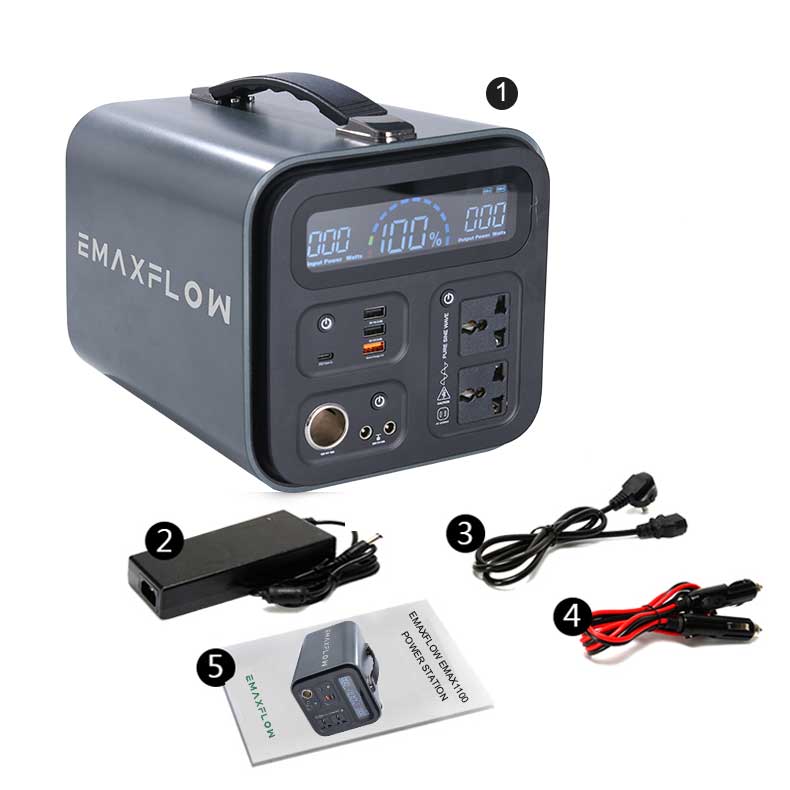EMaxFlow EMAX1100 Portable Power Station